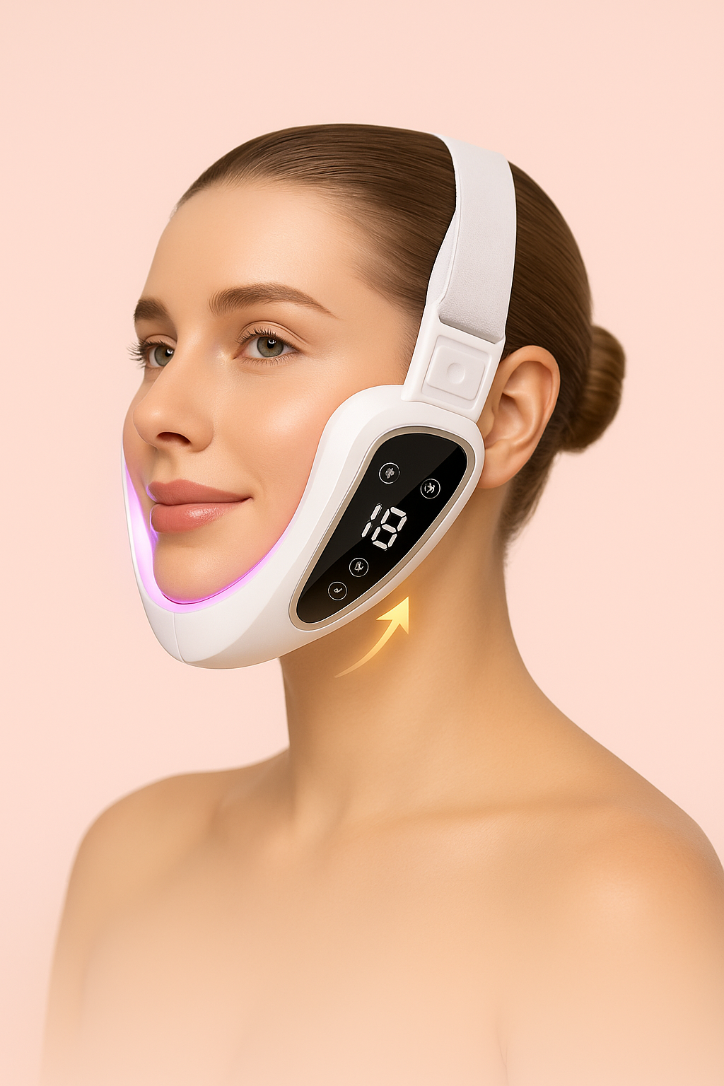 SLIM FACE – Mascarilla Esculpidora Facial con Luz LED y Efecto V-Lift