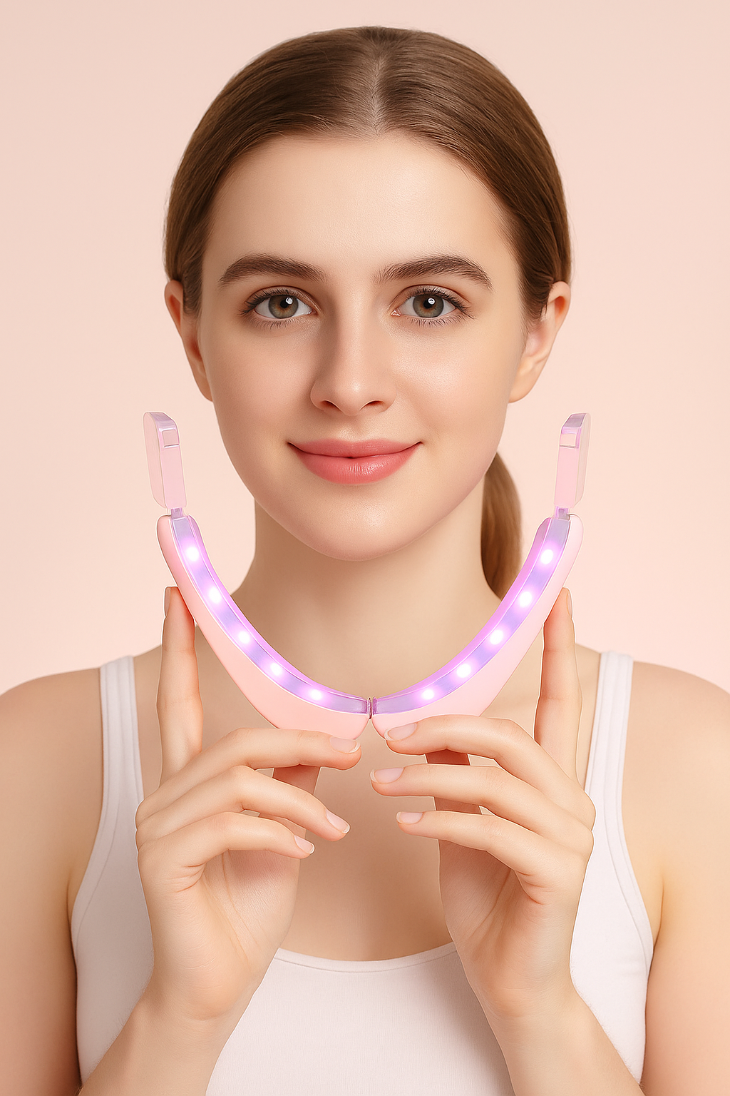 SLIM FACE – Mascarilla Esculpidora Facial con Luz LED y Efecto V-Lift